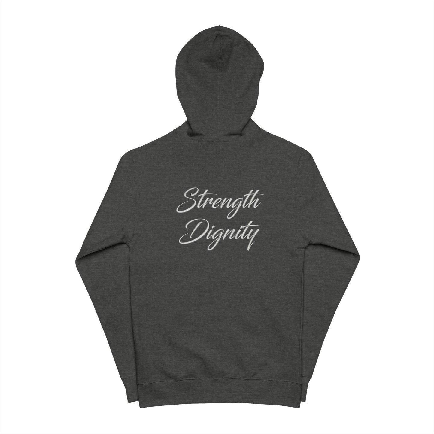 Strength & Dignity Zip-Up Hoodie