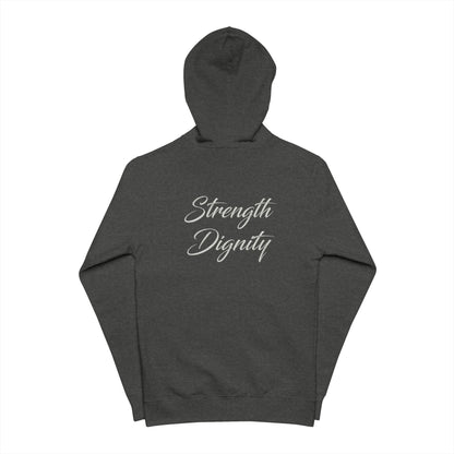 Strength & Dignity Zip-Up Hoodie
