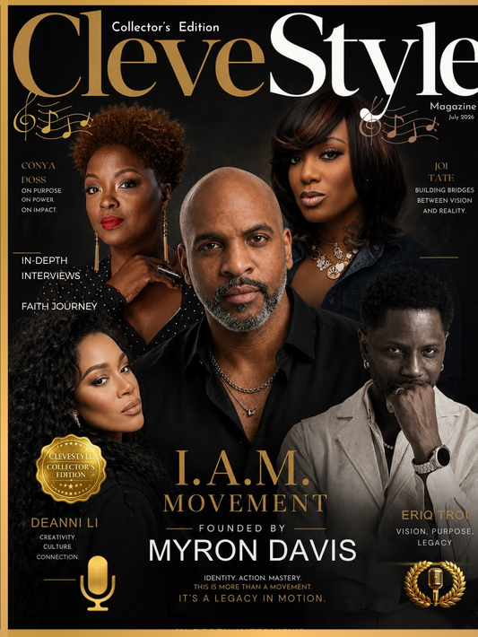 Coming soon! - 2026 Celebrating Independent Artist Month-(July) CleveStyle Magazine Collector's Edition.