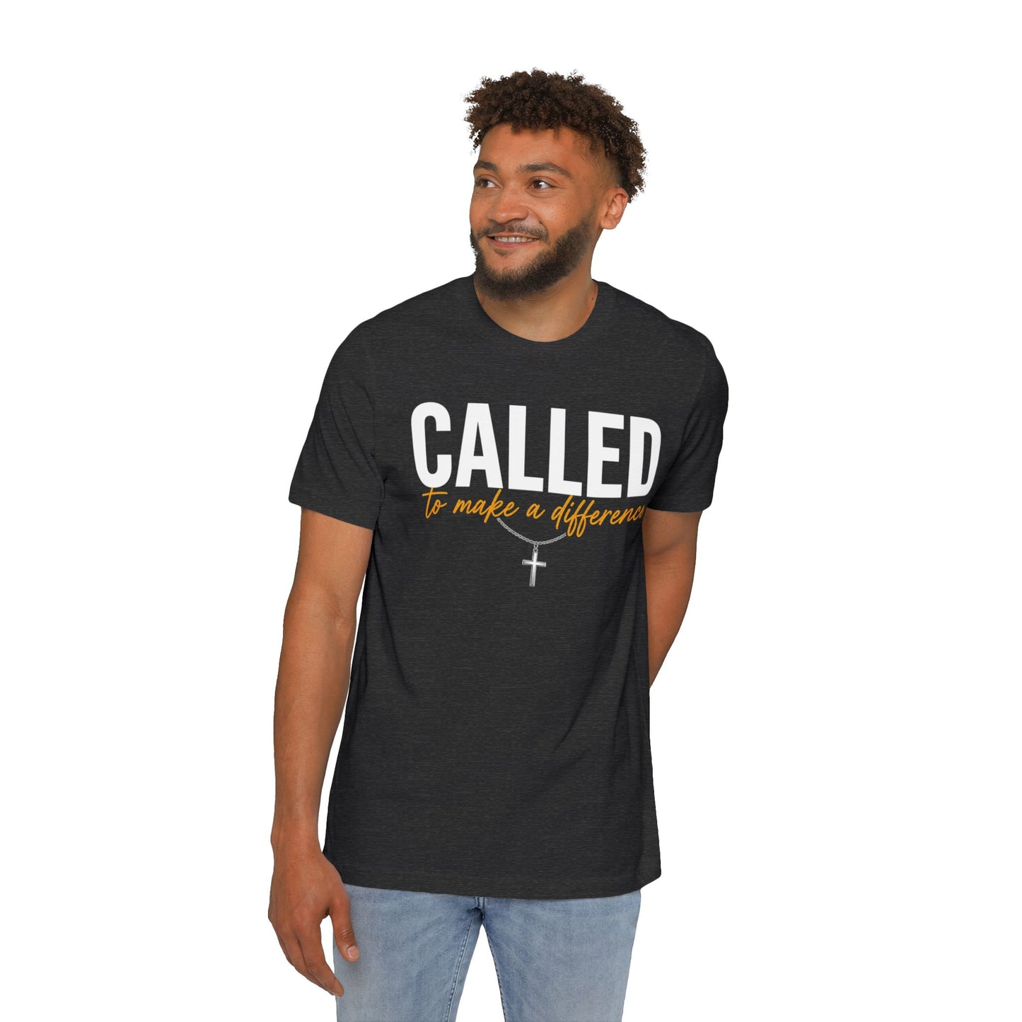 Called to Make a Difference Christian T-Shirt — Faith Cross Tee