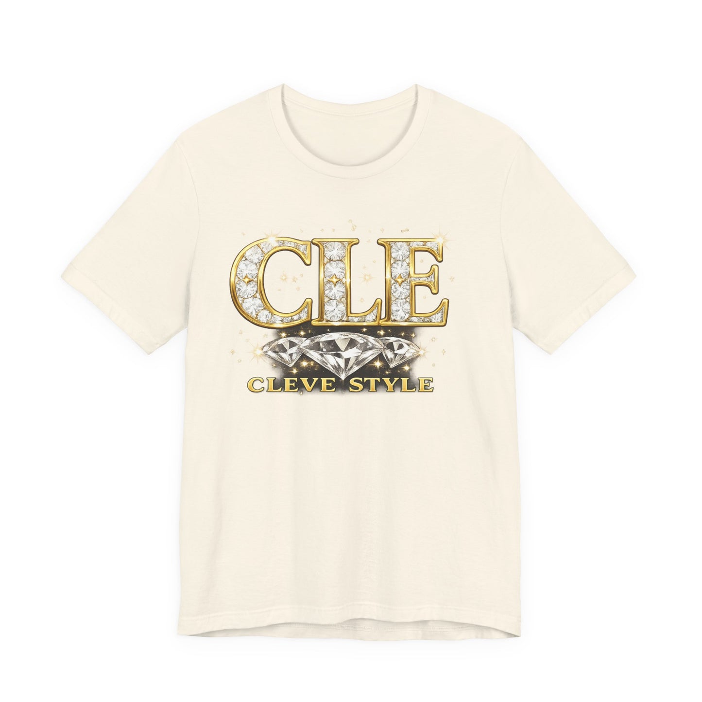 CLE Bling Tee - "Cleve Style" Diamond Graphic T-Shirt