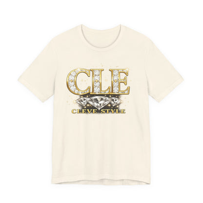 CLE Bling Tee - "Cleve Style" Diamond Graphic T-Shirt