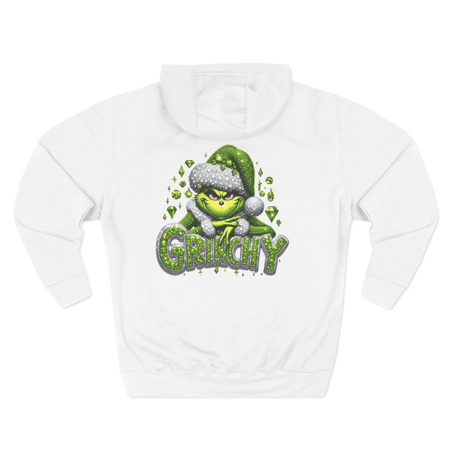 Three-Panel Fleece Hoodie