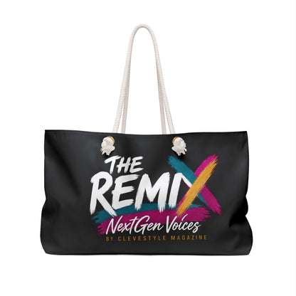 Weekender Bag — 'The Remix' Colorful Logo Travel Tote
