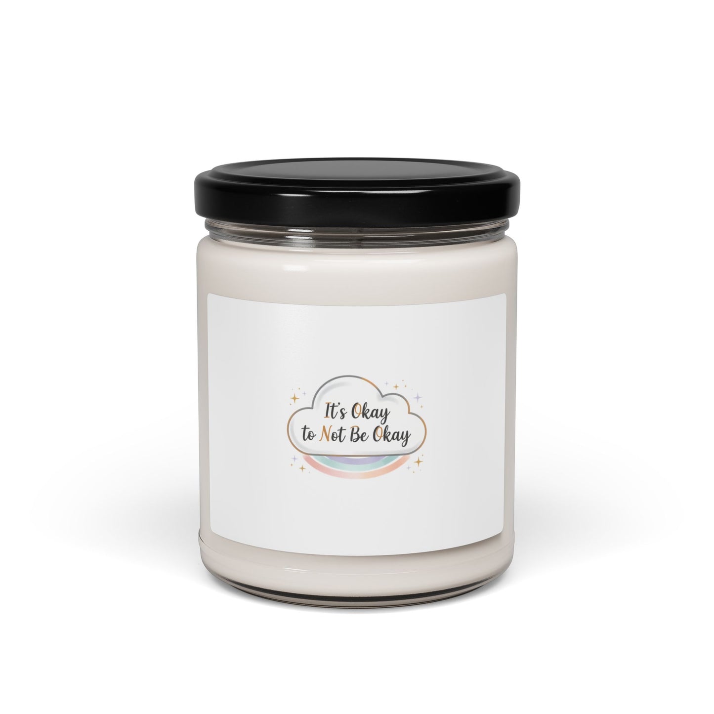 It's Okay to Not Be Okay Soy Candle | Mental Health Affirmation, Self Care