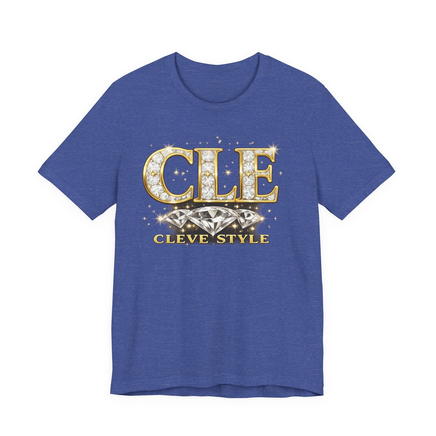 CLE Bling Tee - "Cleve Style" Diamond Graphic T-Shirt