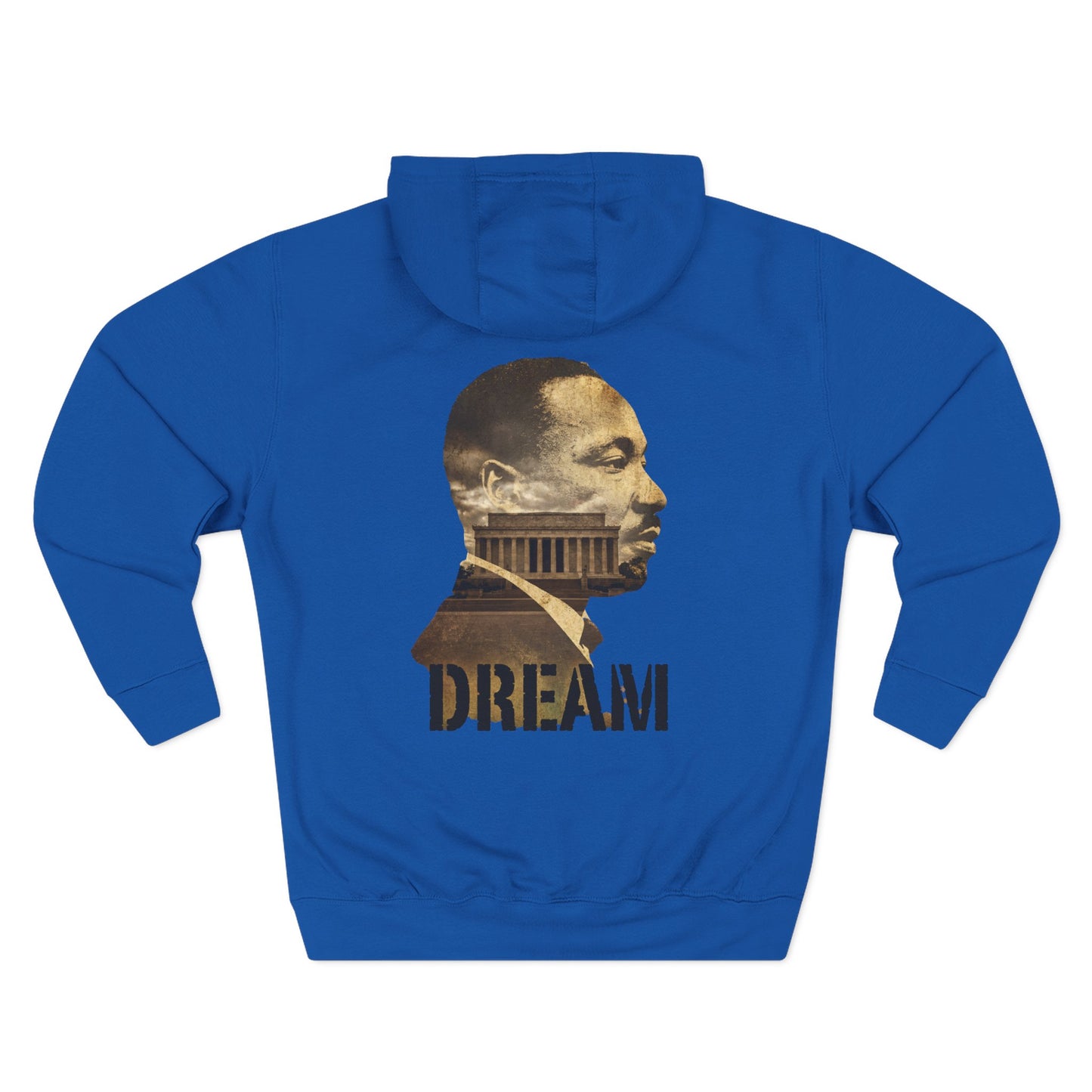 MLK 'Dream' Fleece Hoodie — Martin Luther King Jr. Tribute Pullover
