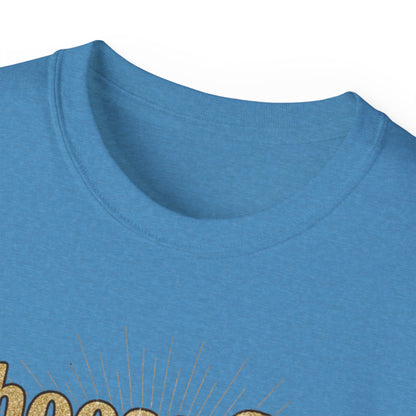 Choose God Over Vibes Tee — Floral Faith Graphic T-Shirt
