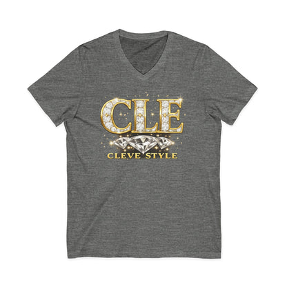 CLE 'Cleve Style' V-Neck Tee - Cleveland City Pride Graphic Shirt