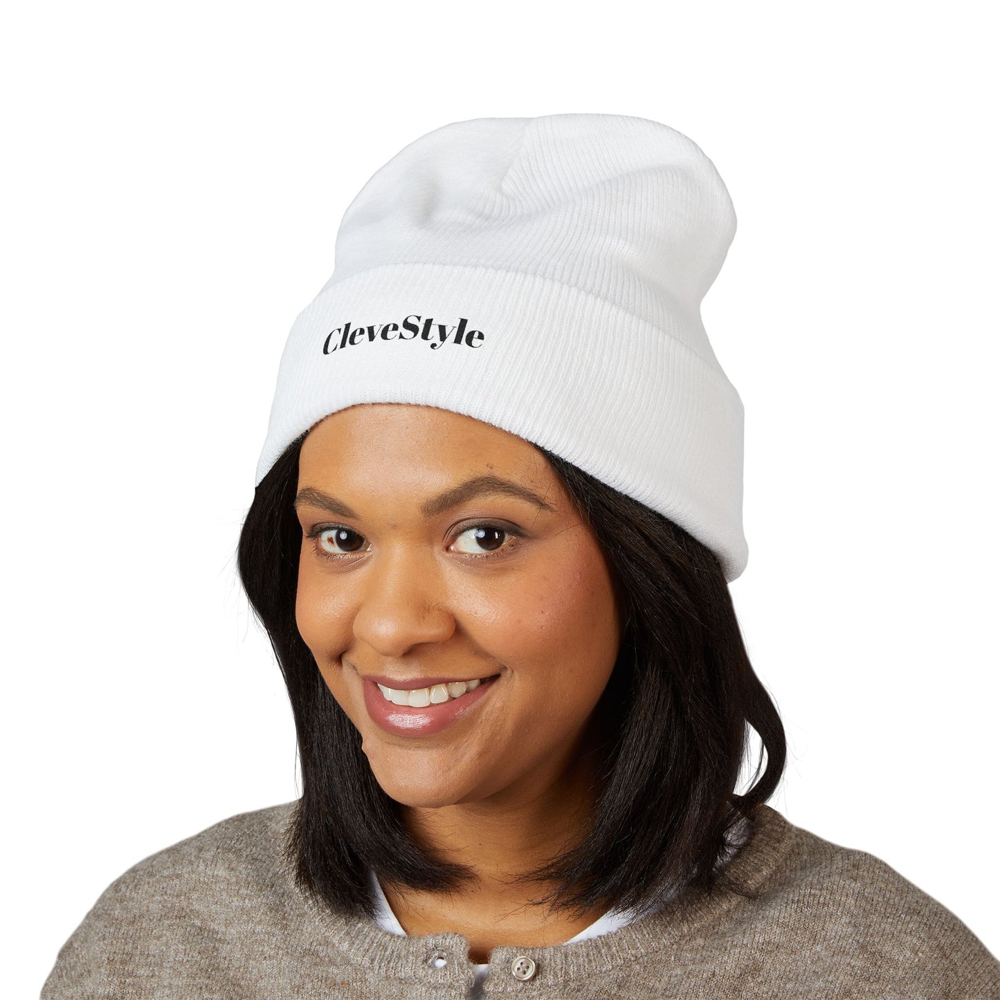 Classic Cuffed Beanie – Cozy Winter Accessory, Embroidered Gift, Fashion Beanie, Casual Headwear, Unisex Winterwear, Trendy Hat