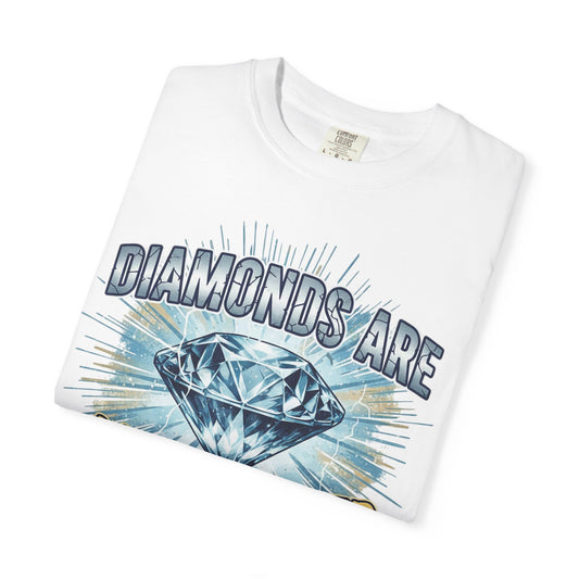 Diamonds Are Made Under Pressure T-Shirt — Inspirational Graphic Tee