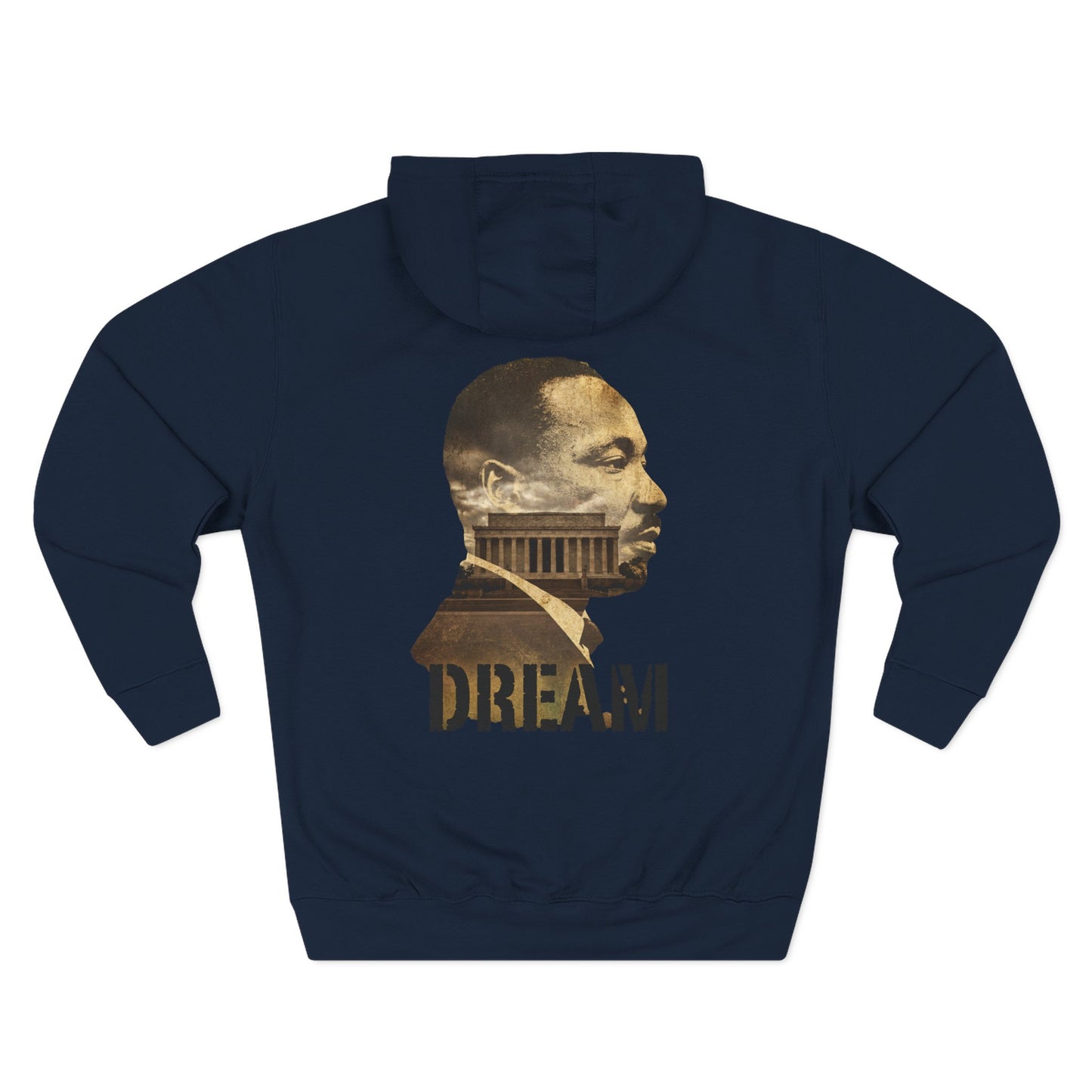 MLK 'Dream' Fleece Hoodie — Martin Luther King Jr. Tribute Pullover