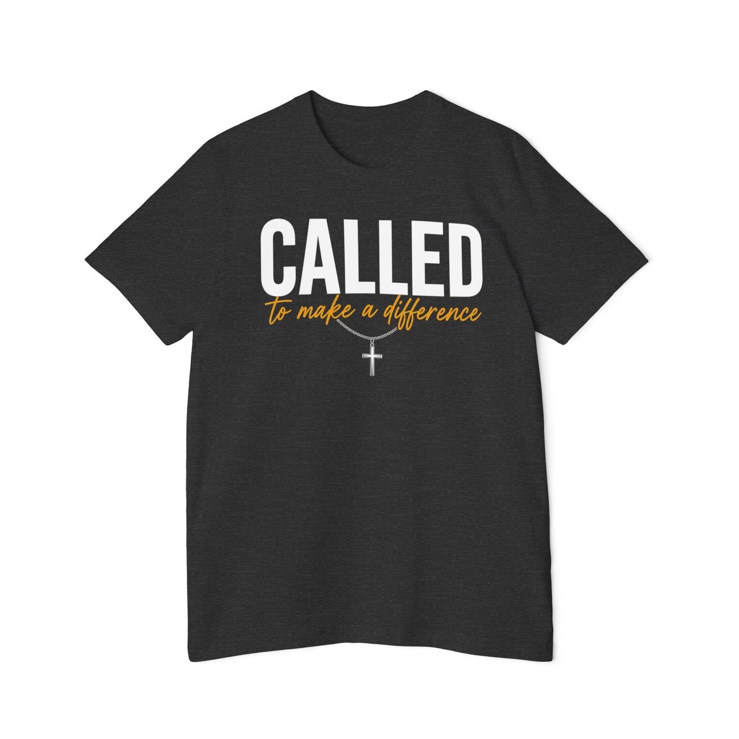 Called to Make a Difference Christian T-Shirt — Faith Cross Tee