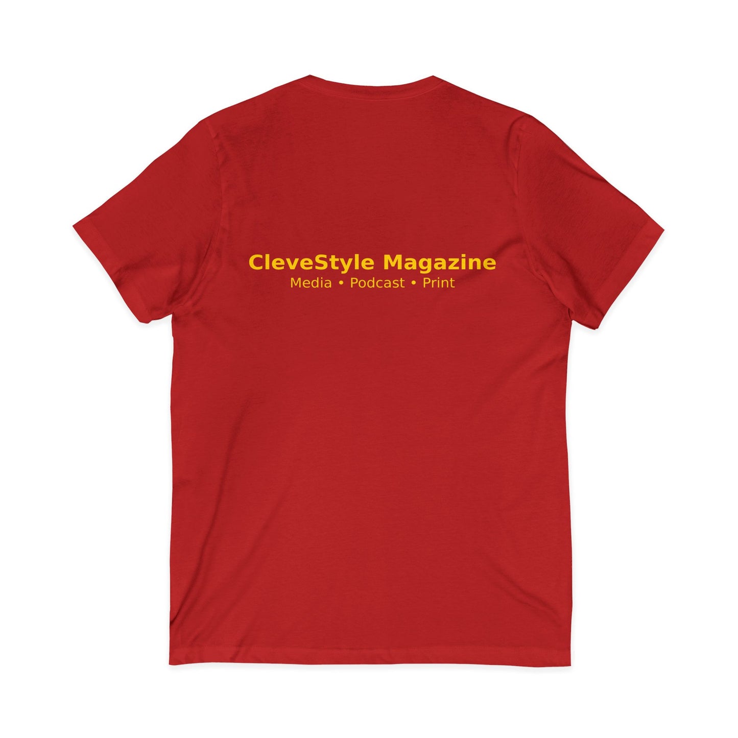 Cleveland Music Vintage Microphone V-Neck Tee