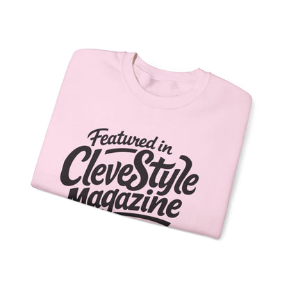 Copy of Copy of Featured in CleveStyle Magazine Crewneck Sweatshirt