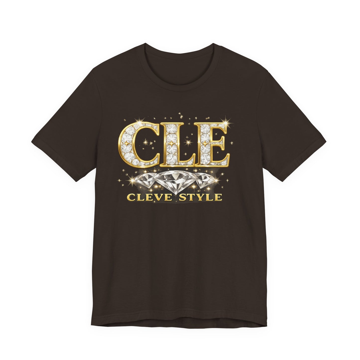 CLE Bling Tee - "Cleve Style" Diamond Graphic T-Shirt