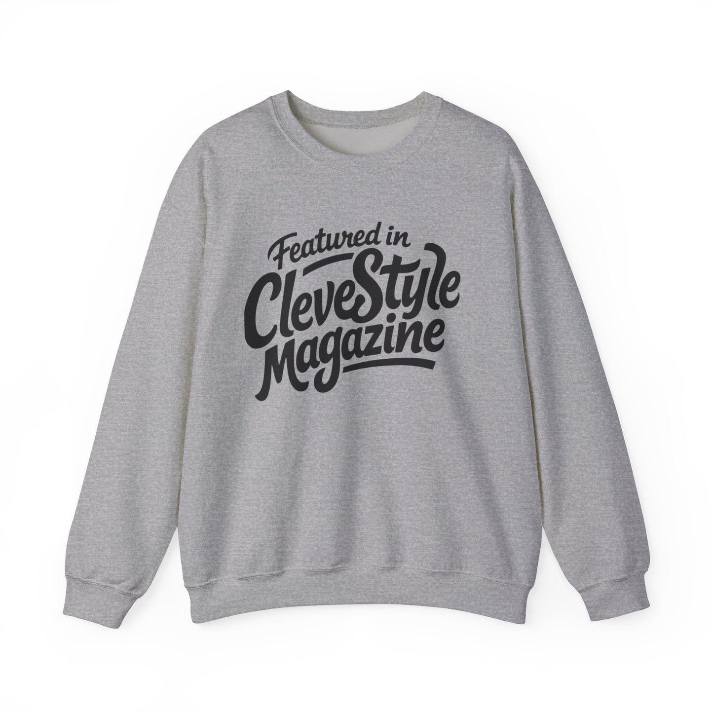 Copy of Copy of Featured in CleveStyle Magazine Crewneck Sweatshirt