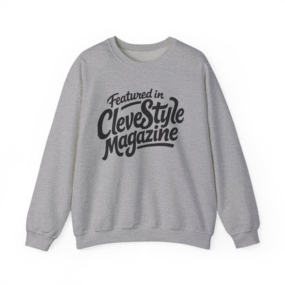 Copy of Copy of Featured in CleveStyle Magazine Crewneck Sweatshirt