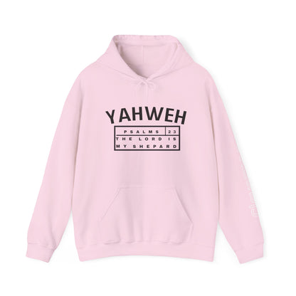Yahweh Psalms 23 Hoodie – "The Lord is My Shepherd" Faith Sweatshirt