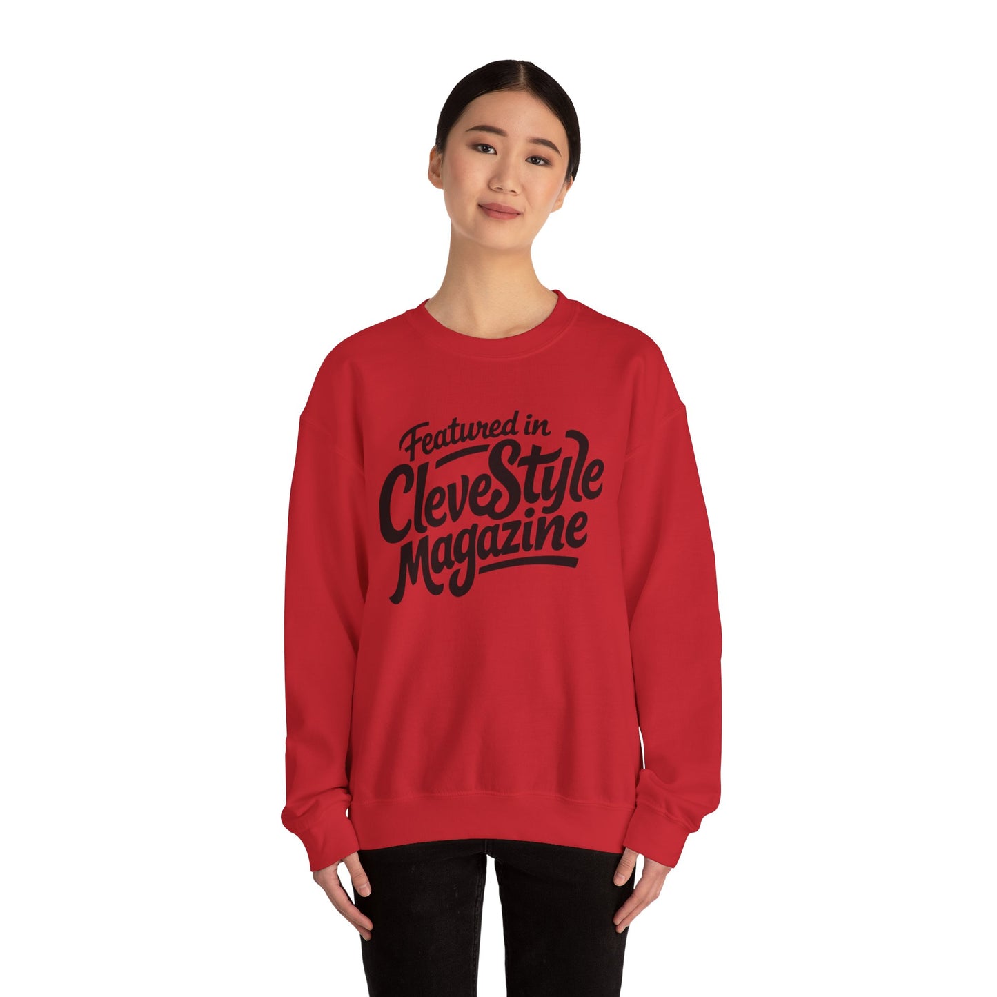 Copy of Copy of Featured in CleveStyle Magazine Crewneck Sweatshirt