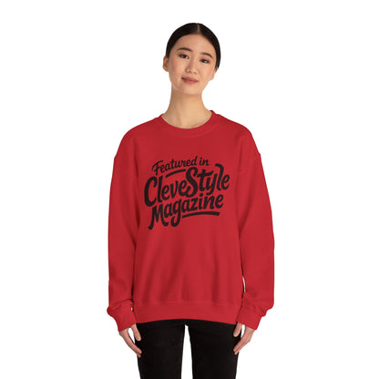 Copy of Copy of Featured in CleveStyle Magazine Crewneck Sweatshirt