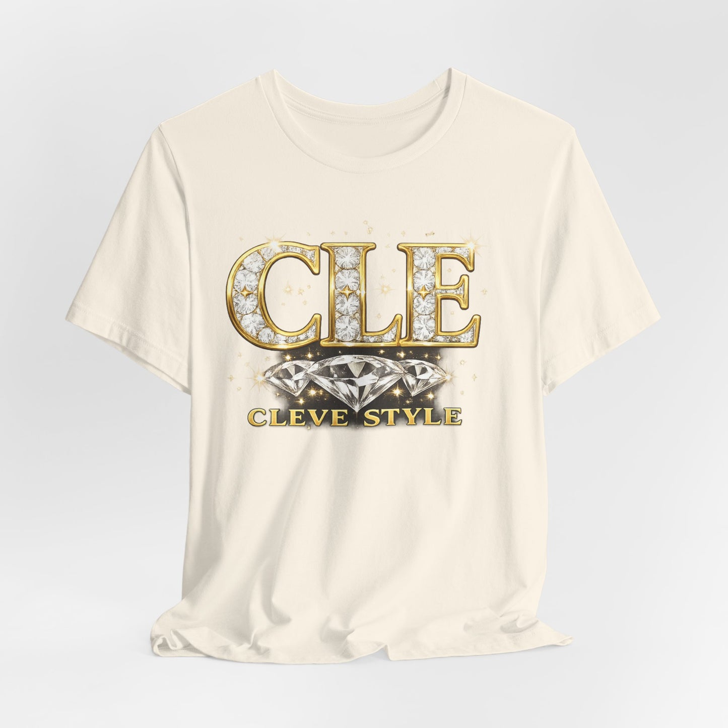 CLE Bling Tee - "Cleve Style" Diamond Graphic T-Shirt