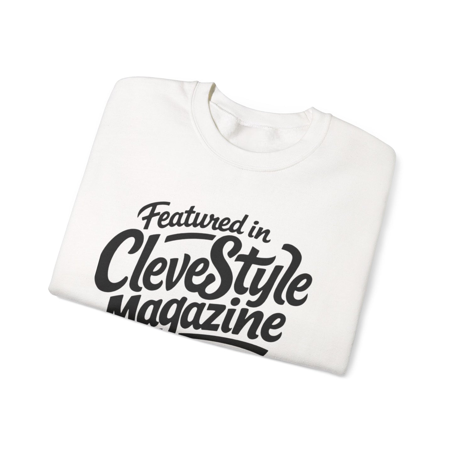 Copy of Copy of Featured in CleveStyle Magazine Crewneck Sweatshirt