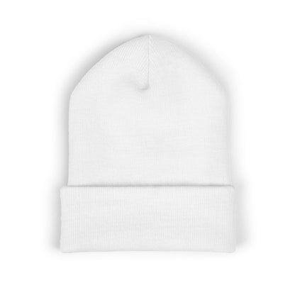 Classic Cuffed Beanie – Cozy Winter Accessory, Embroidered Gift, Fashion Beanie, Casual Headwear, Unisex Winterwear, Trendy Hat