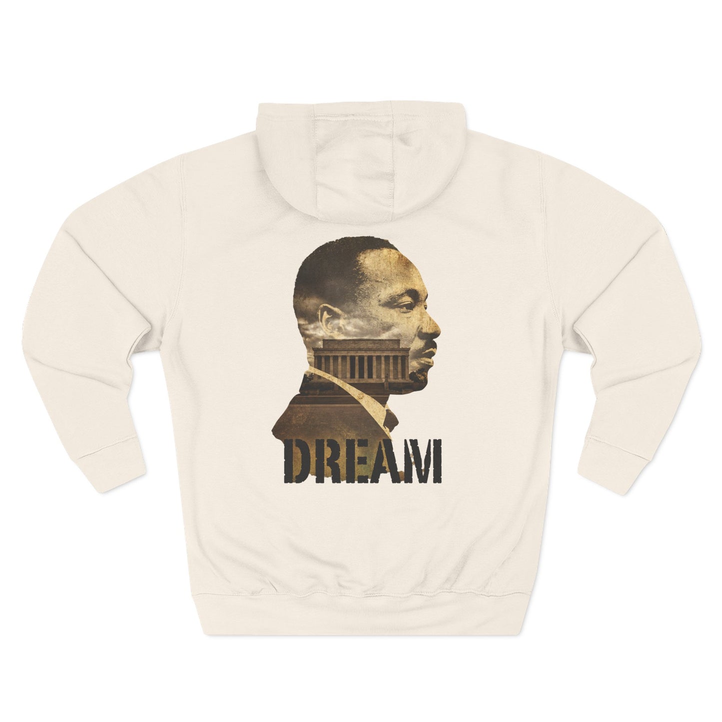 MLK 'Dream' Fleece Hoodie — Martin Luther King Jr. Tribute Pullover