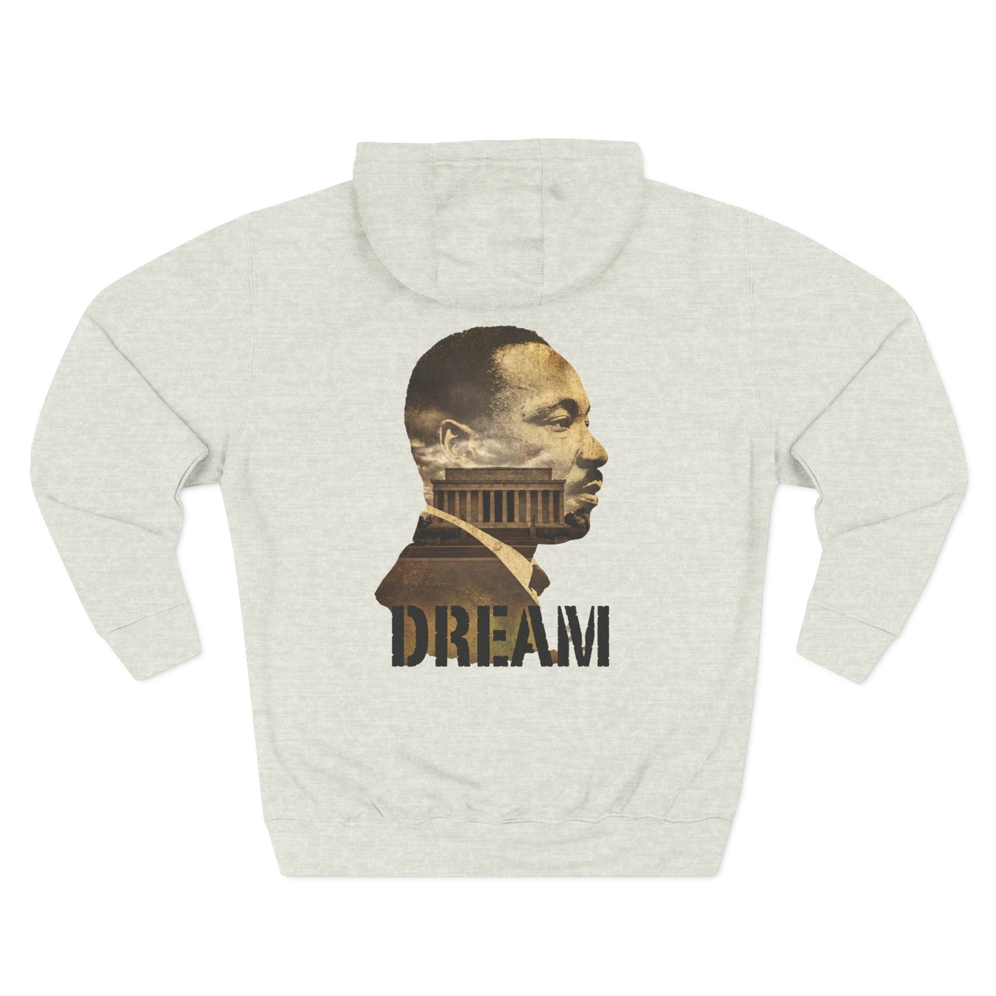 MLK 'Dream' Fleece Hoodie — Martin Luther King Jr. Tribute Pullover