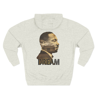 MLK 'Dream' Fleece Hoodie — Martin Luther King Jr. Tribute Pullover