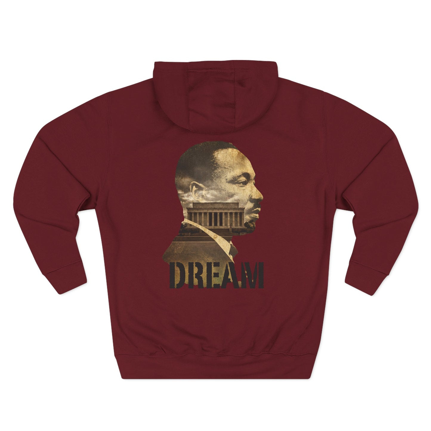 MLK 'Dream' Fleece Hoodie — Martin Luther King Jr. Tribute Pullover