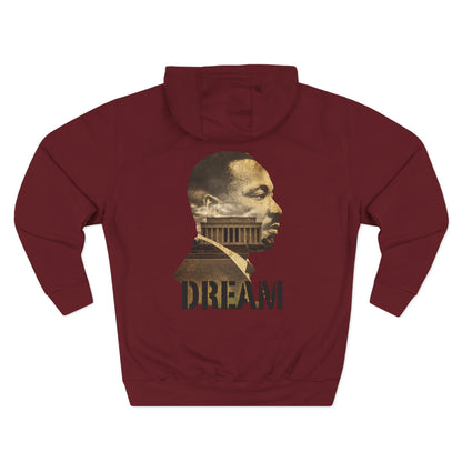 MLK 'Dream' Fleece Hoodie — Martin Luther King Jr. Tribute Pullover
