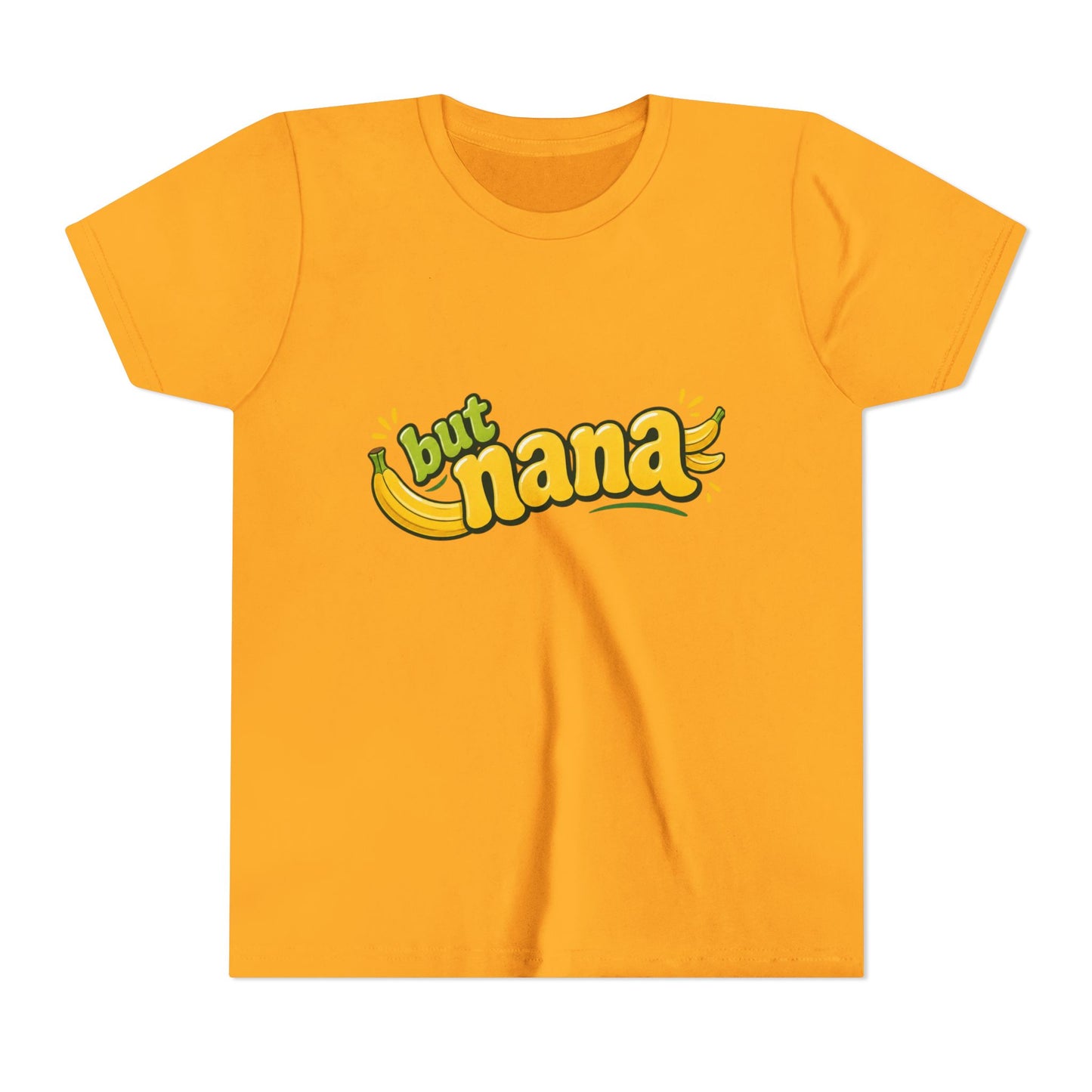 Youth Tee — "But Nana" Cute Banana Graphic Kids Shirt