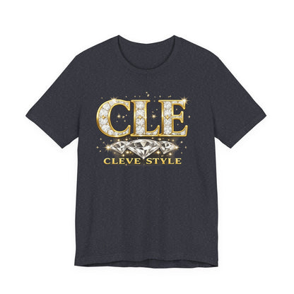 CLE Bling Tee - "Cleve Style" Diamond Graphic T-Shirt