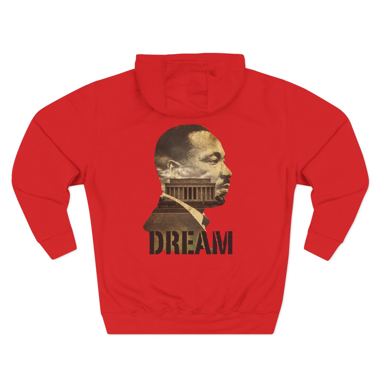 MLK 'Dream' Fleece Hoodie — Martin Luther King Jr. Tribute Pullover