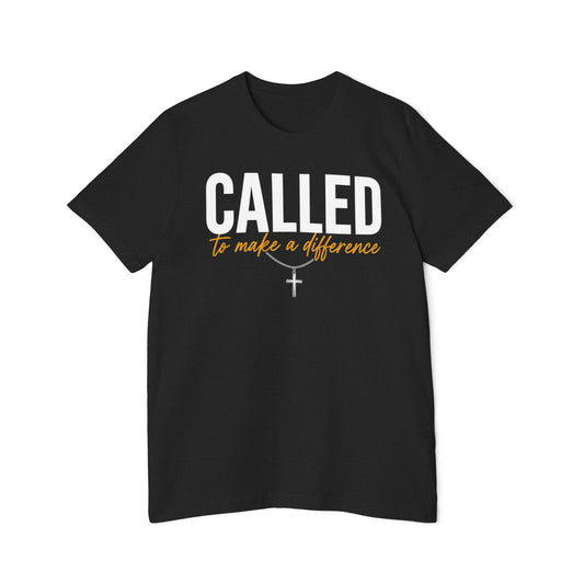 Called to Make a Difference Christian T-Shirt — Faith Cross Tee