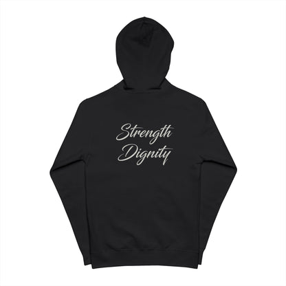 Strength & Dignity Zip-Up Hoodie