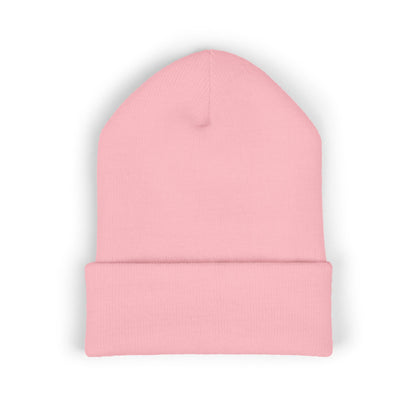 Classic Cuffed Beanie – Cozy Winter Accessory, Embroidered Gift, Fashion Beanie, Casual Headwear, Unisex Winterwear, Trendy Hat