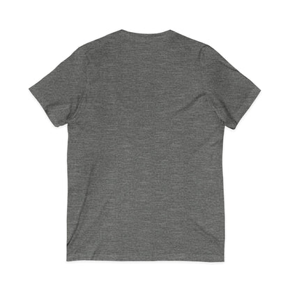 Cleveland Music Microphone V‑Neck Tee — "CleveStyle" Vintage Mic Design