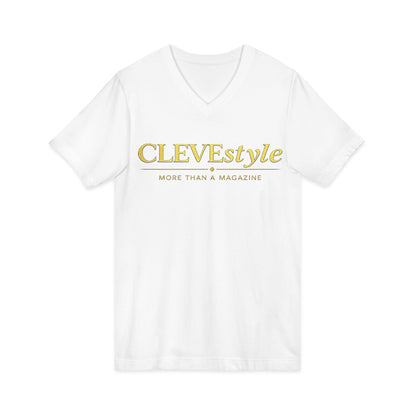 Unisex Jersey Short Sleeve V-Neck Tee