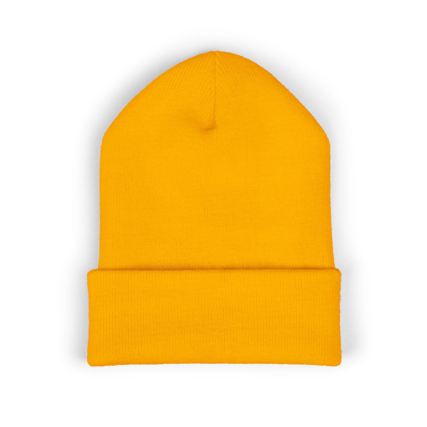 Classic Cuffed Beanie – Cozy Winter Accessory, Embroidered Gift, Fashion Beanie, Casual Headwear, Unisex Winterwear, Trendy Hat
