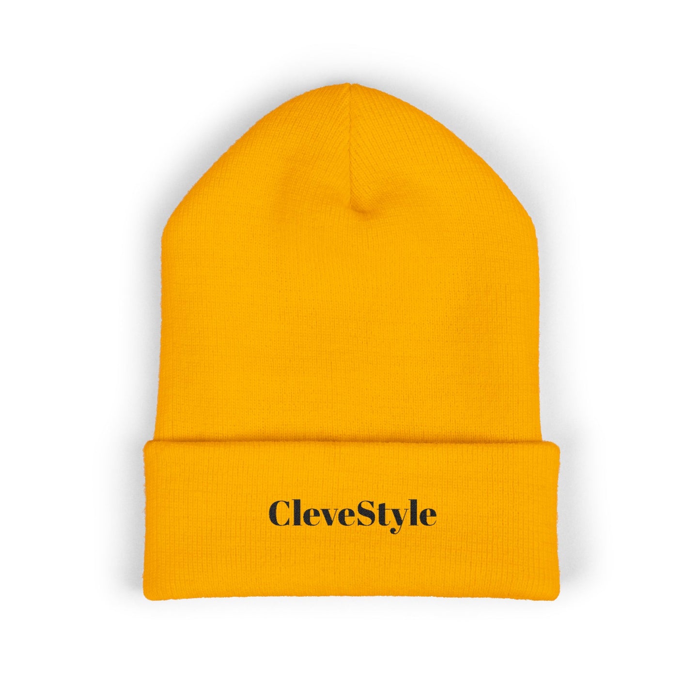 Classic Cuffed Beanie – Cozy Winter Accessory, Embroidered Gift, Fashion Beanie, Casual Headwear, Unisex Winterwear, Trendy Hat