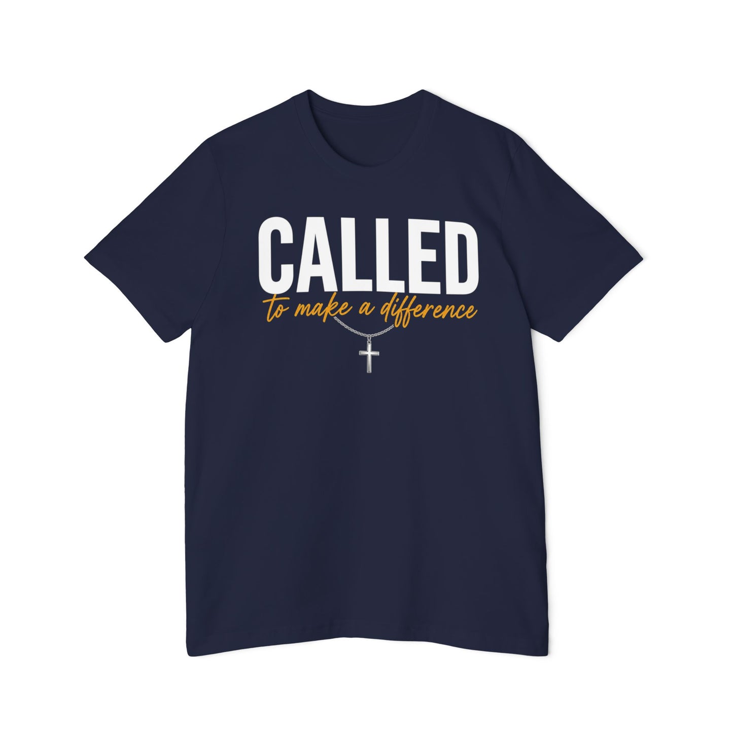 Called to Make a Difference Christian T-Shirt — Faith Cross Tee