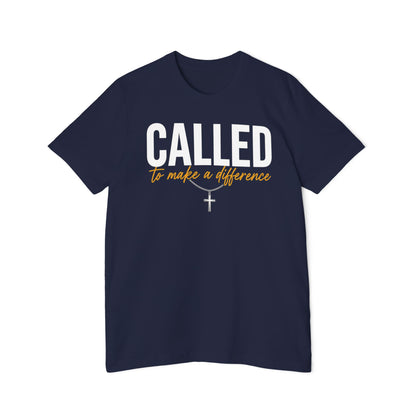 Called to Make a Difference Christian T-Shirt — Faith Cross Tee