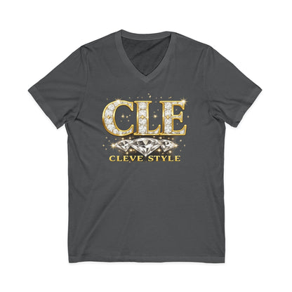 CLE 'Cleve Style' V-Neck Tee - Cleveland City Pride Graphic Shirt