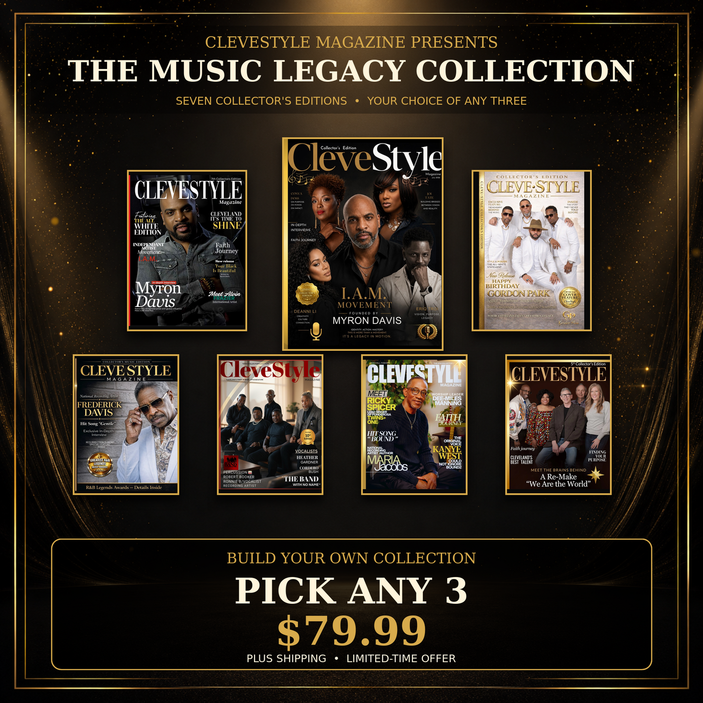 CleveStyle Music Legacy Collection -Pick Any 3