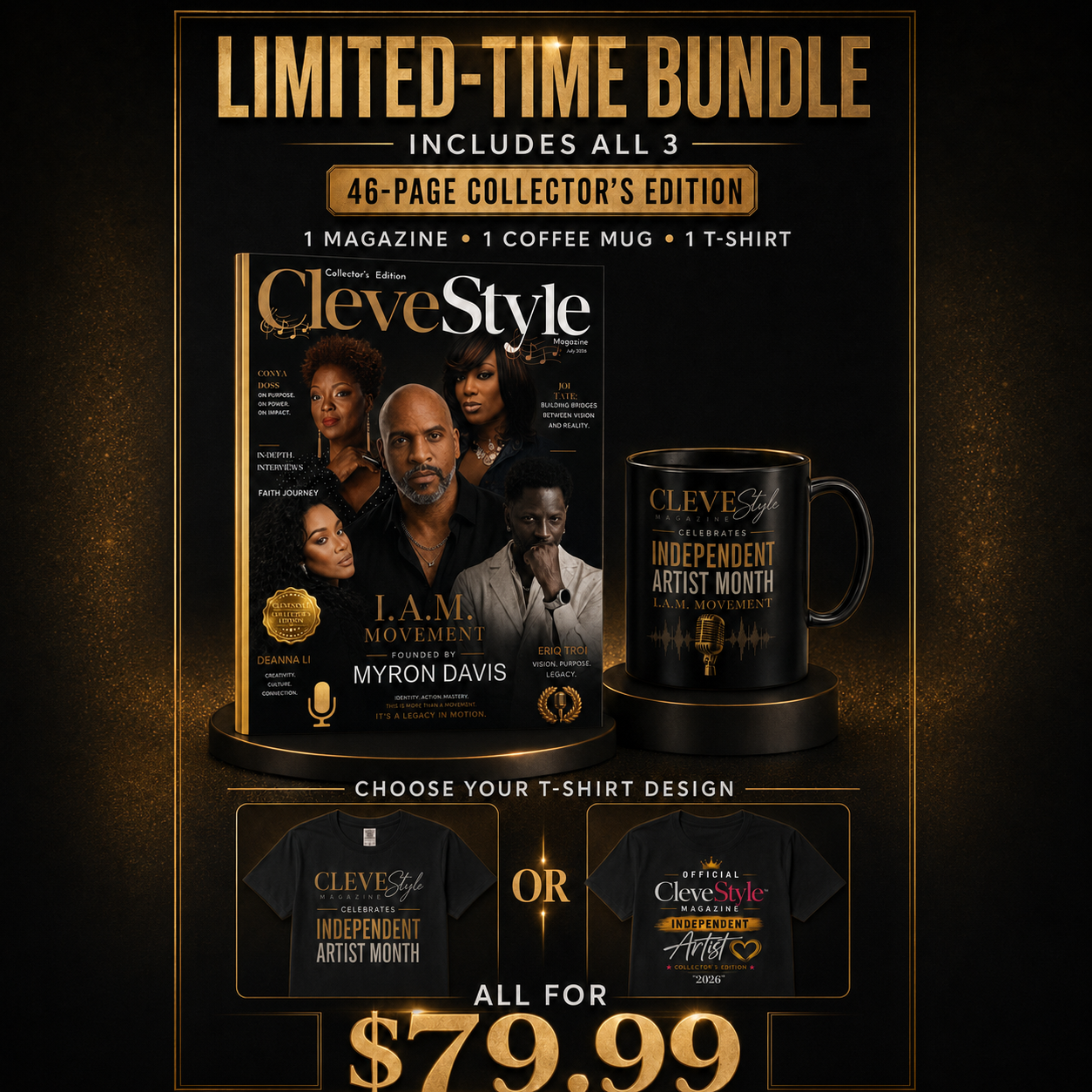 "The CleveStyle Legacy Experience"...  More than a magazine… it’s your moment preserved.